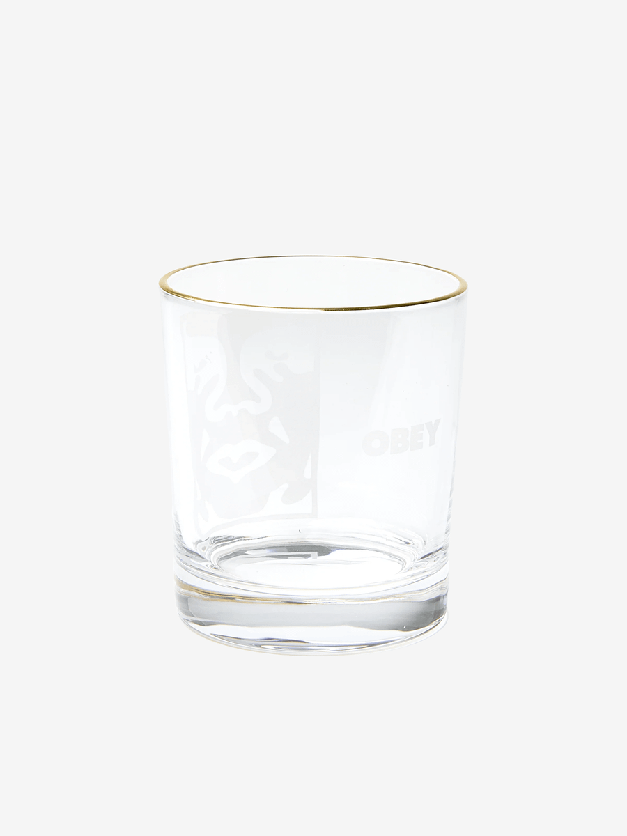 OBEY — Стакан Bold Logo Drinking Glass Clear