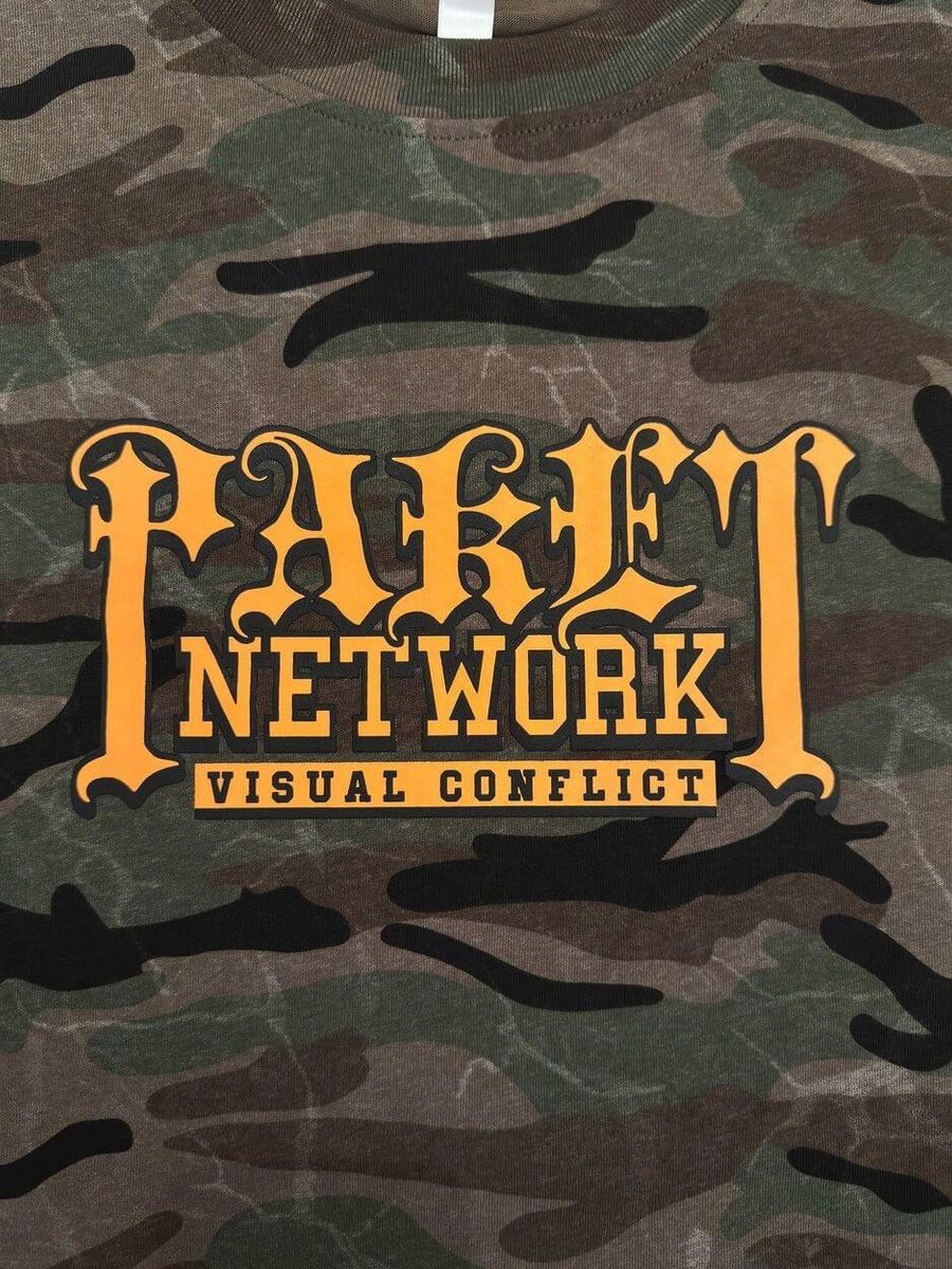 PAKET NETWORK — Футболка Dark Camo Камуфляж темный
