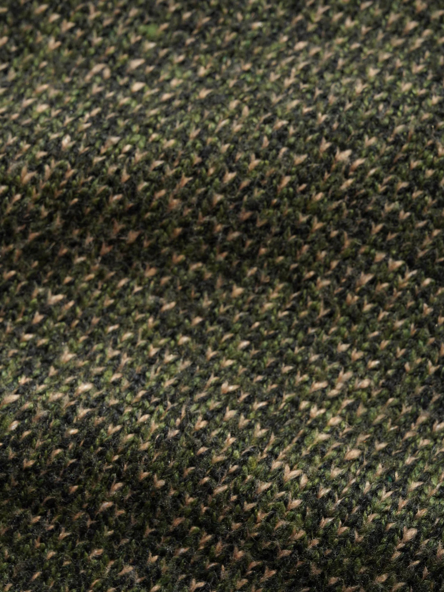 BUTTER GOODS — Свитер Textured Knit Sweater Army