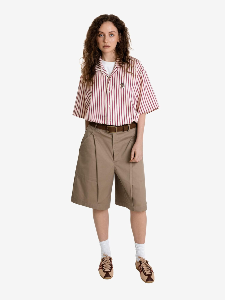 DISSIDENT — Шорты Graduate Wide Shorts in Dark Sand