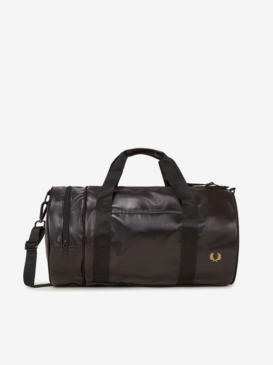 FRED PERRY — Сумка Tonal Barrel Bag Black/Gold