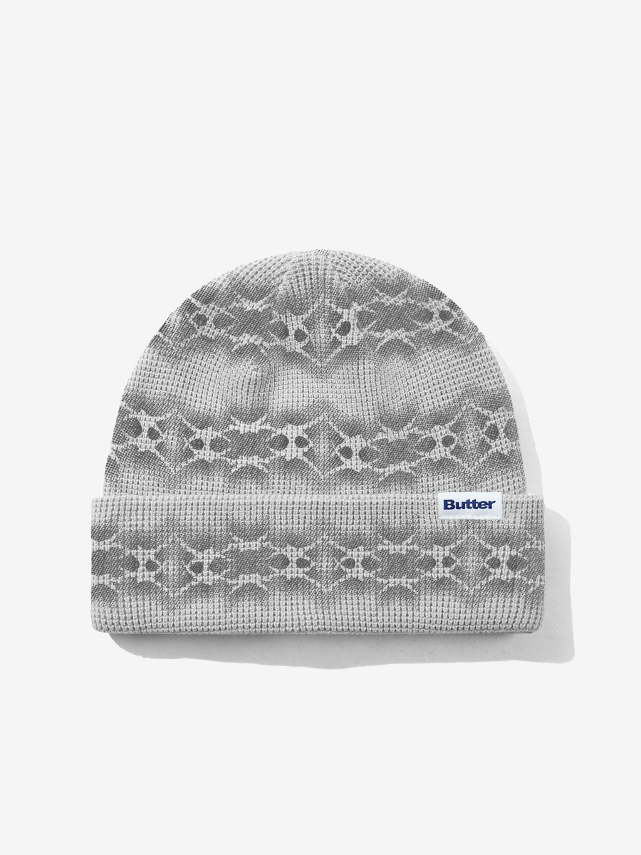 BUTTER GOODS — Шапка Fade Beanie Grey