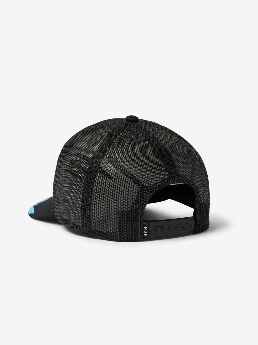 HUF — Кепка Exhaust Trucker Black