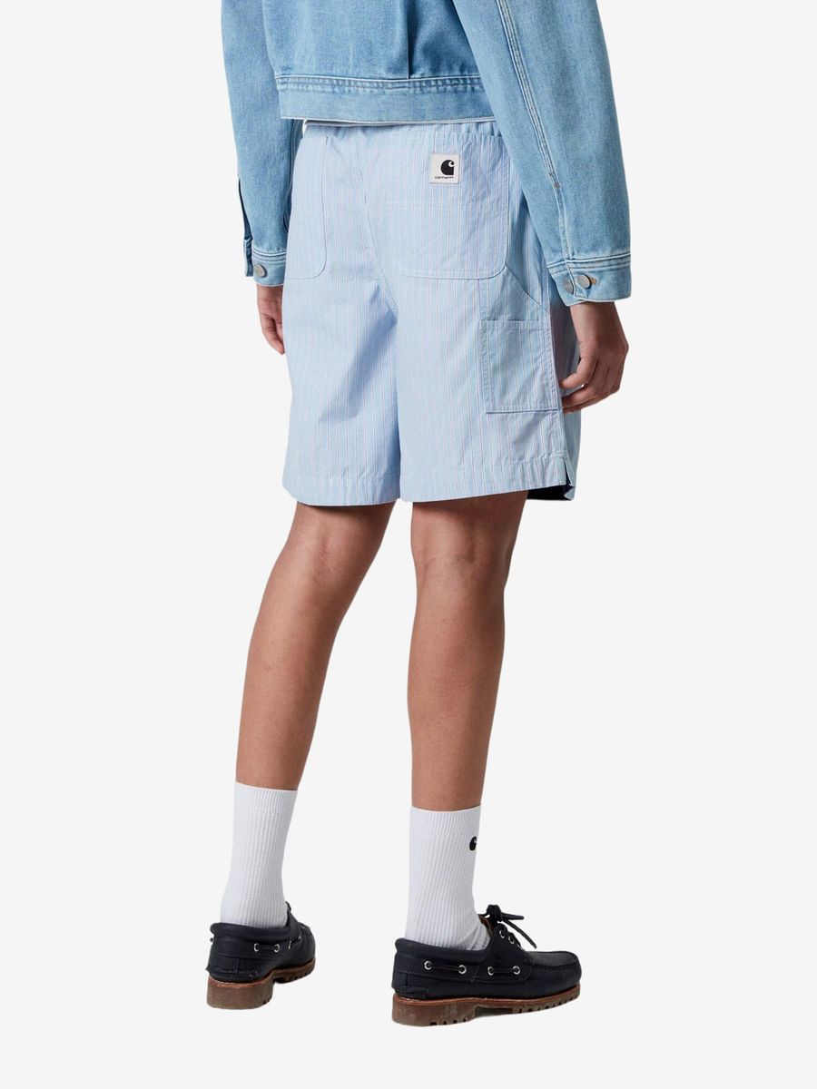 CARHARTT WIP — Шорты Nota Bova Stripe Bluebird