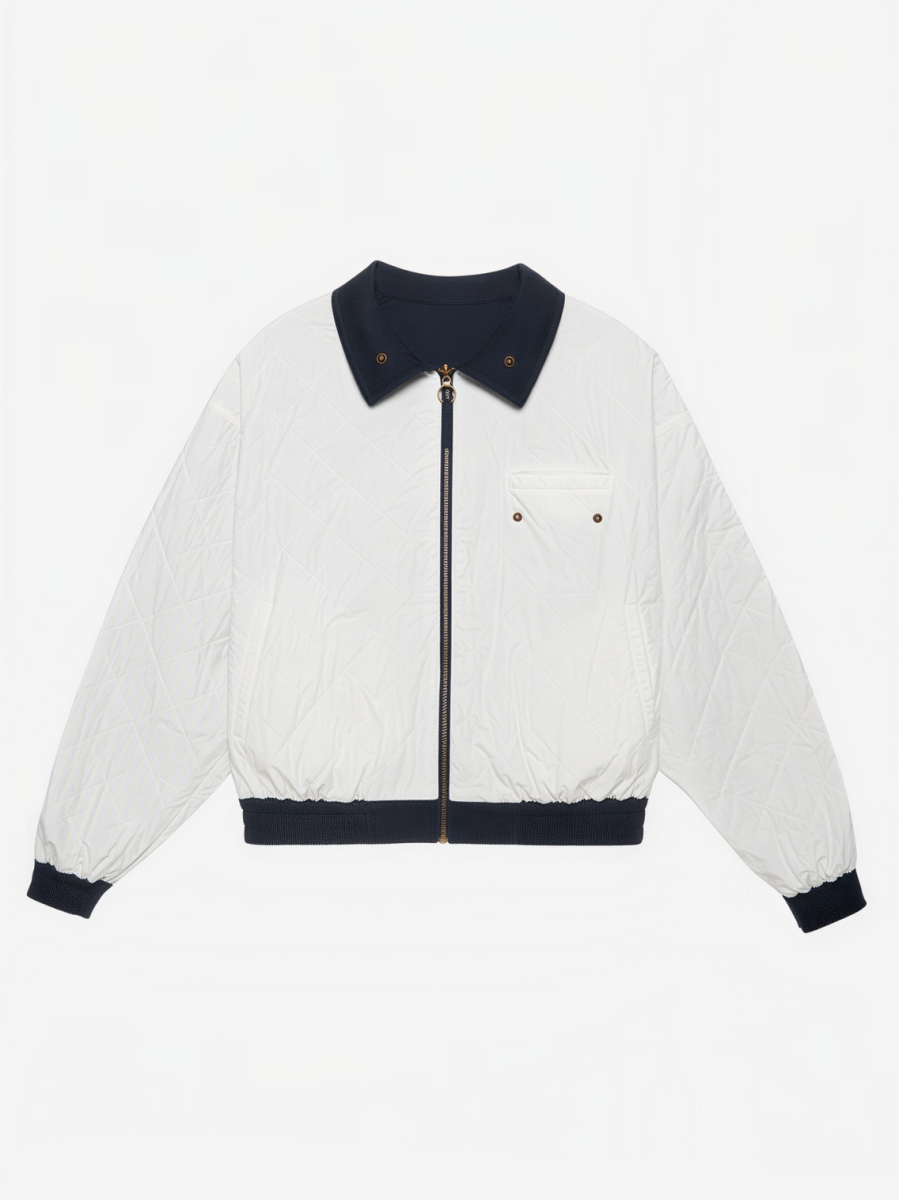BRÛLER D’AMOUR — Куртка "Sans laisser de trace" Dark Navy