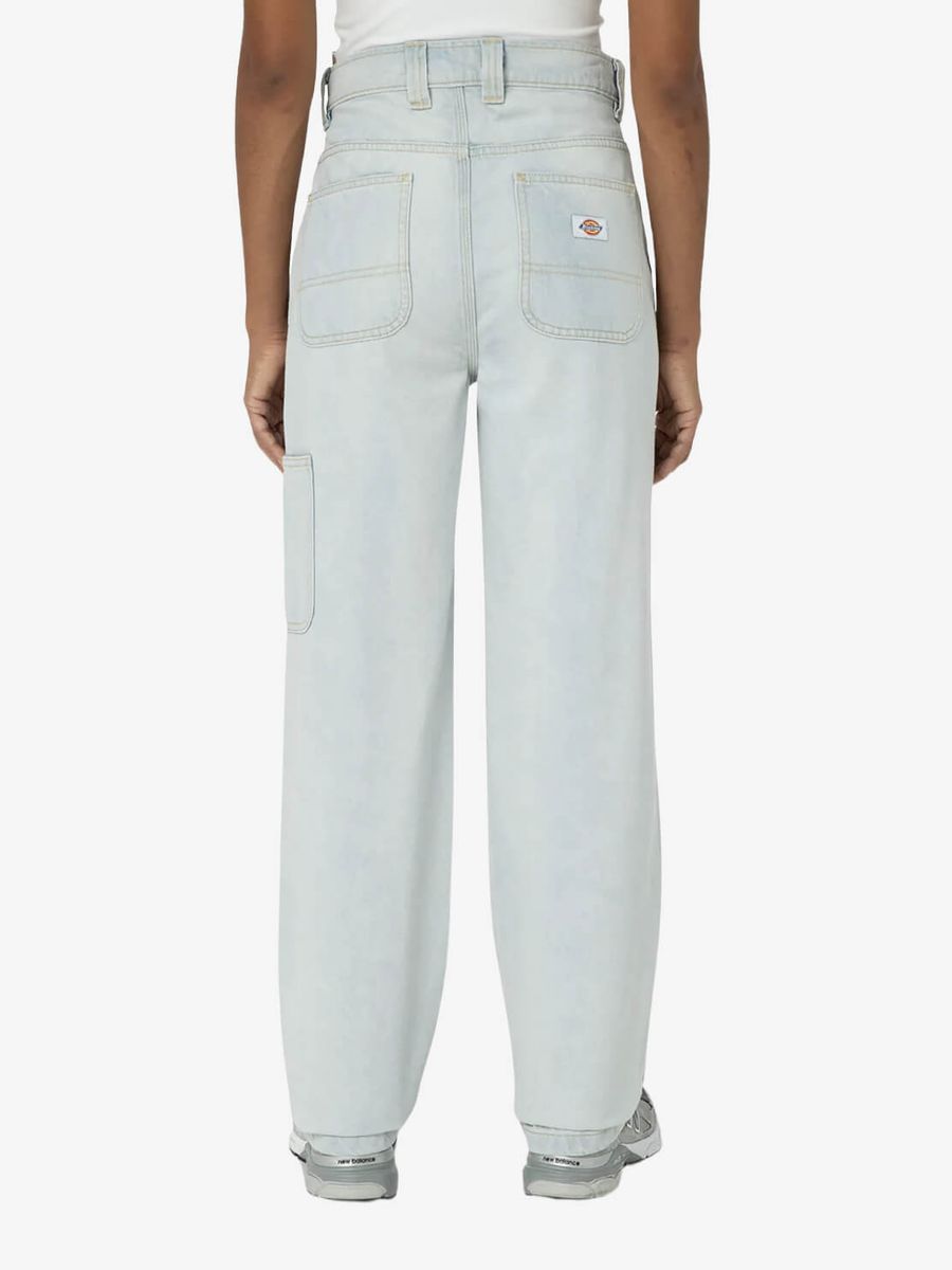 DICKIES — Джинсы W' Madison Double Knee Ultra Light Washed Blue