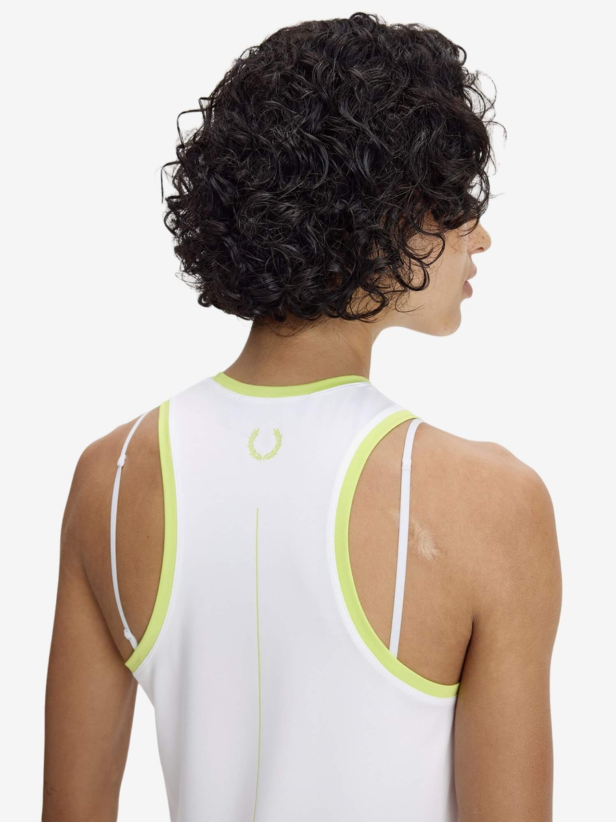 FRED PERRY — Майка Tennis Vest White