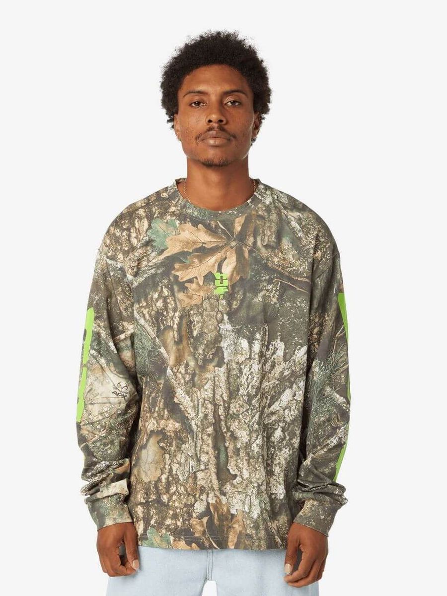 HUF — Лонгслив Realtree Megablast LS Tee Realtree