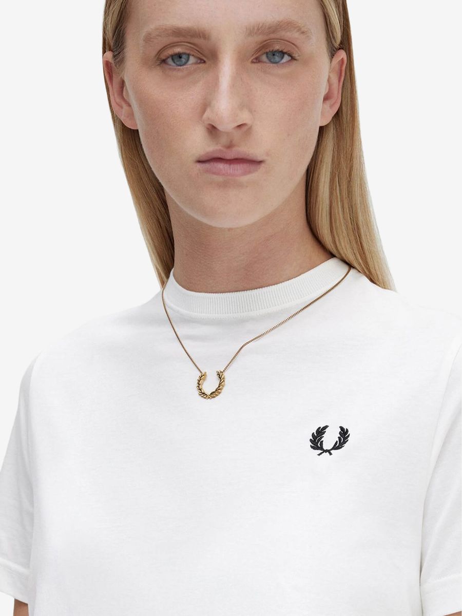 FRED PERRY — Подвеска Laurel Wreath Necklace Gold