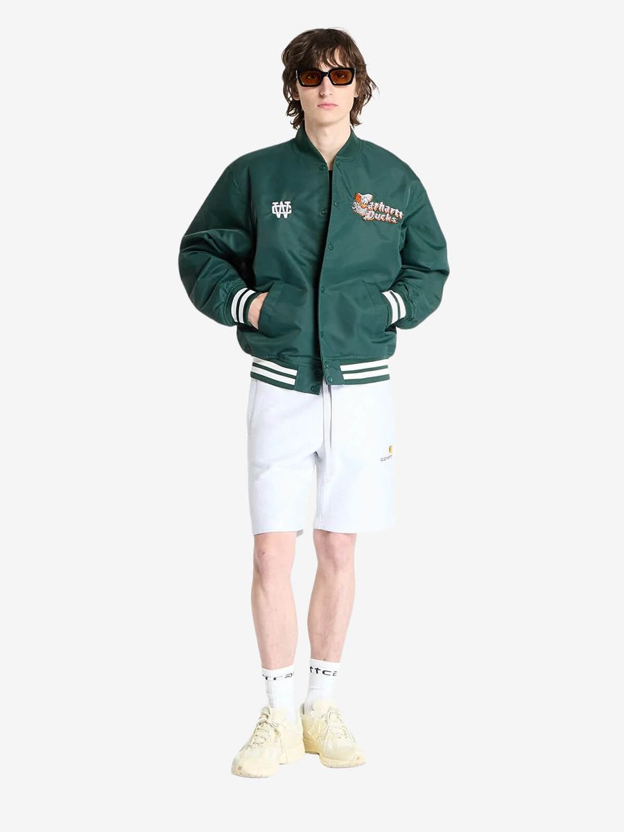 CARHARTT WIP — Куртка Flaming Ducks Bomber Conifer/Wax