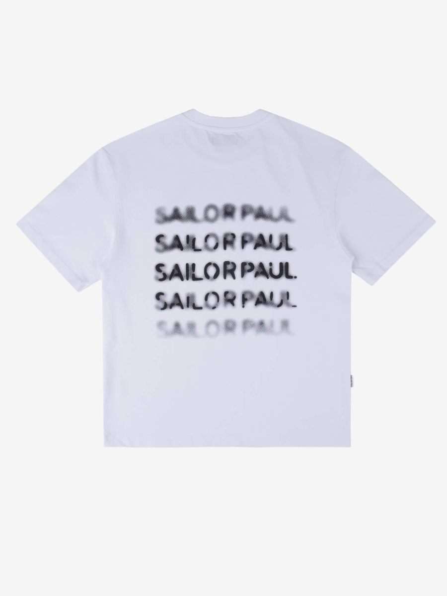 SAILOR PAUL — Футболка Dust Fade Белый