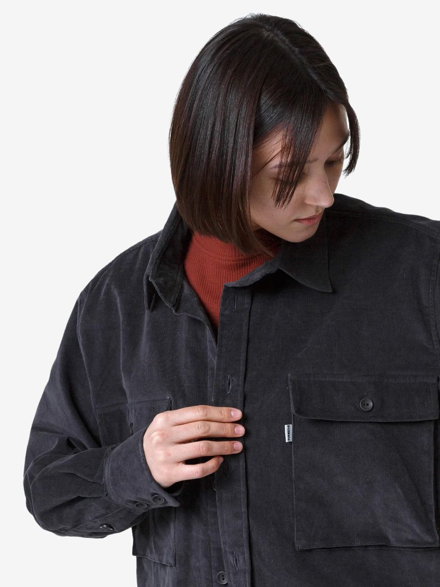 МЕЧ — Рубашка Micro Cord Iron Grey