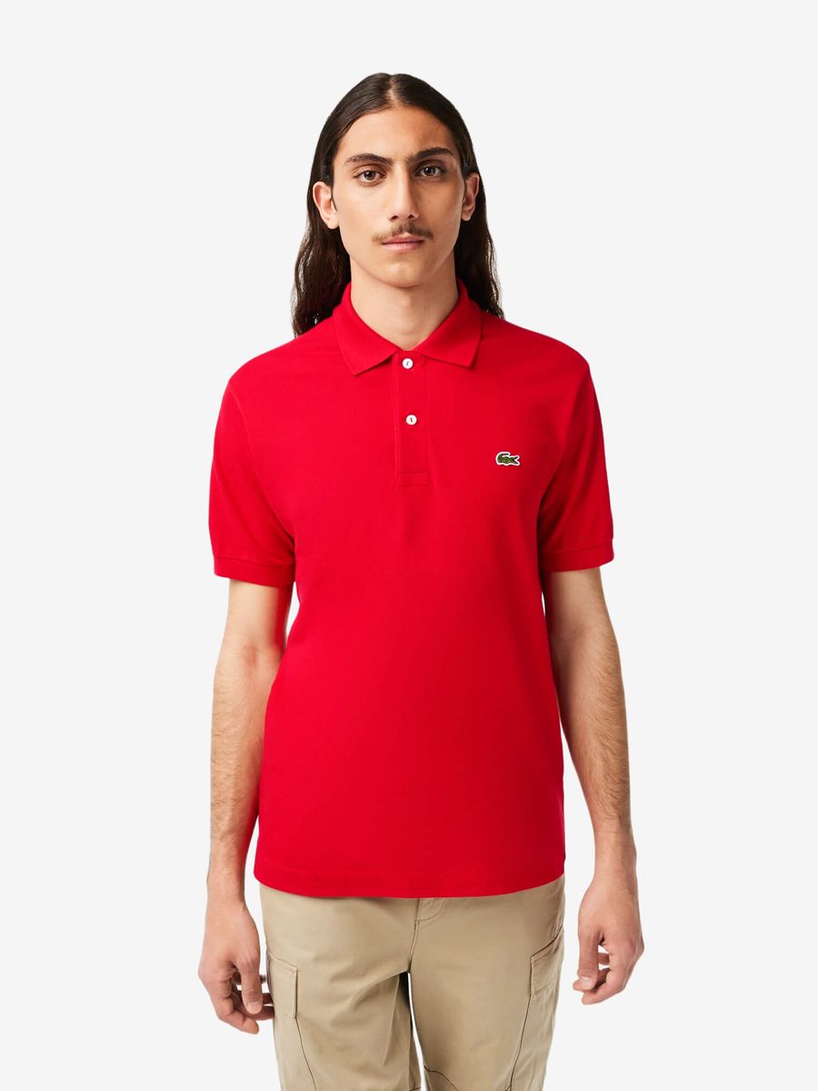 LACOSTE — Футболка Поло Original L.12.12 Red