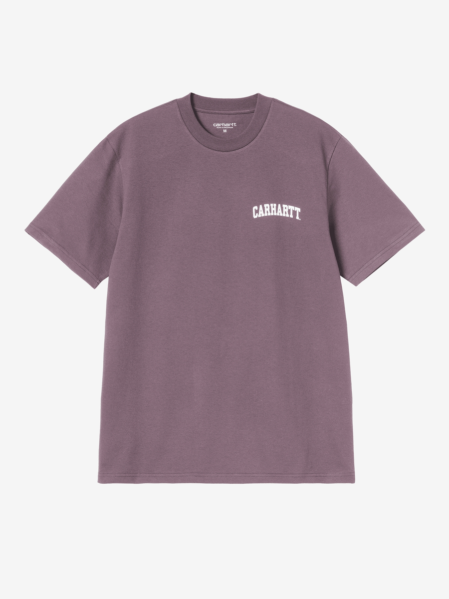 CARHARTT WIP — Футболка University Script Phlox/White