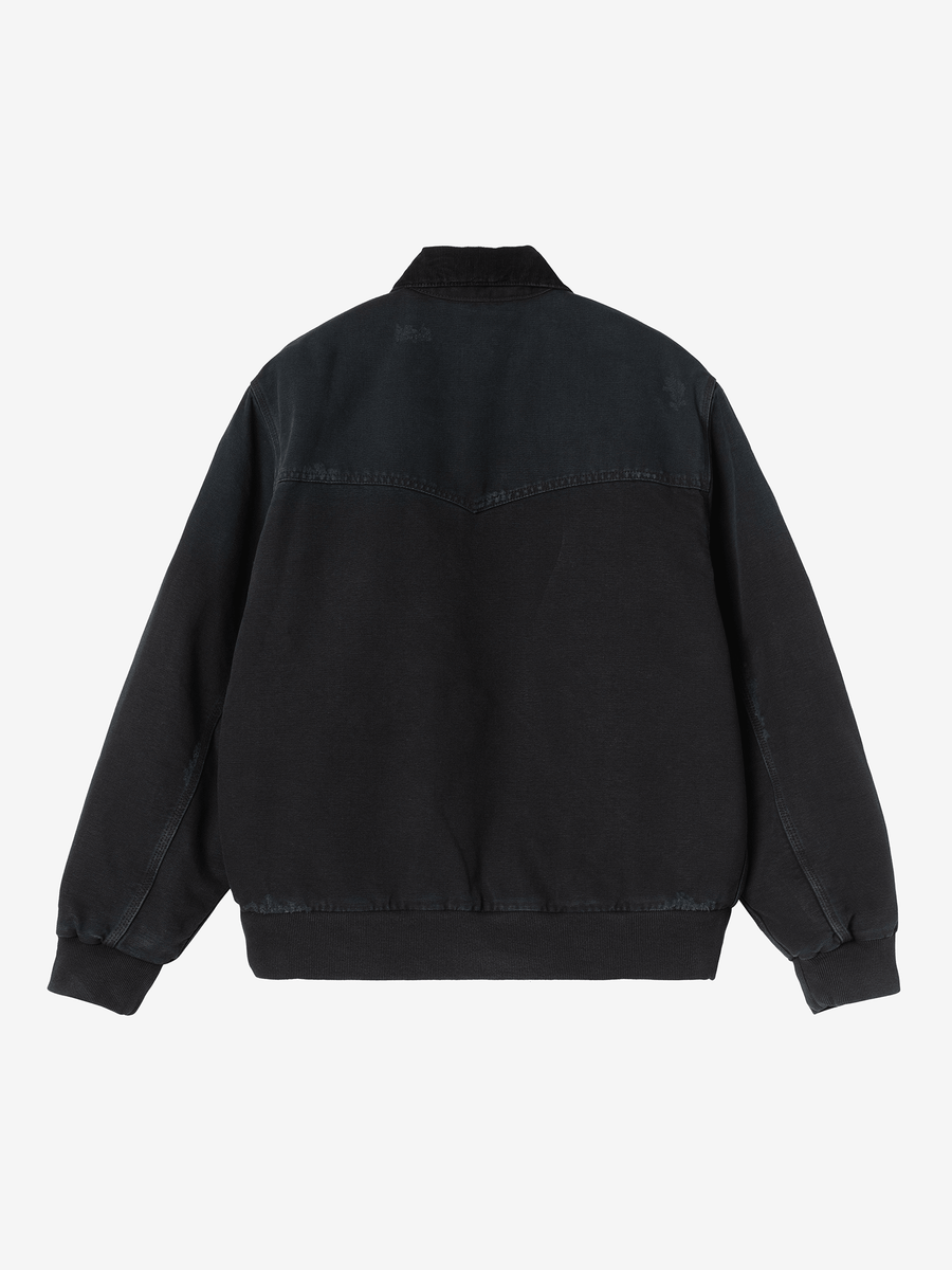 CARHARTT WIP — Куртка OG Santa Fe Jacket Black (Grind Washed)