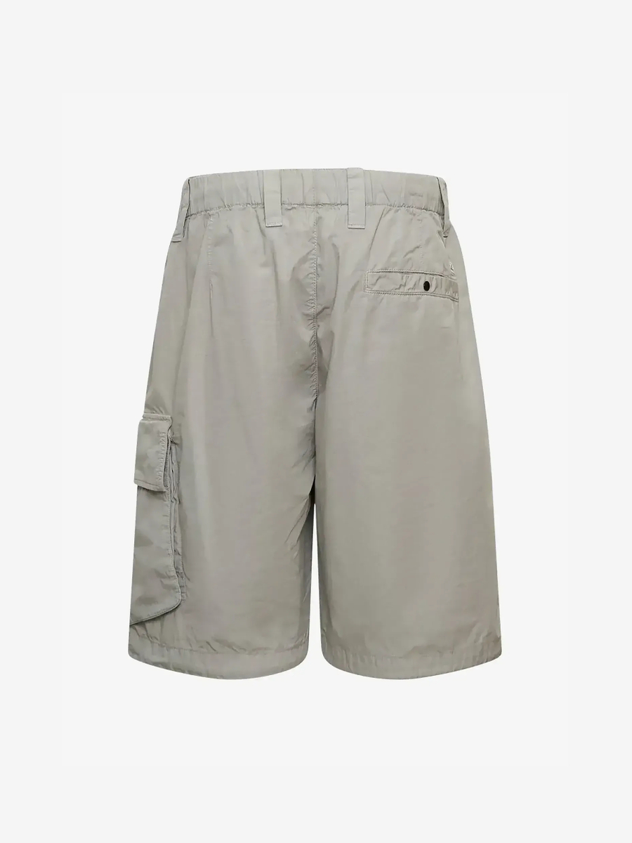 C.P. COMPANY — Шорты Cotton Rip-Stop Loose Lens Cargo Dove