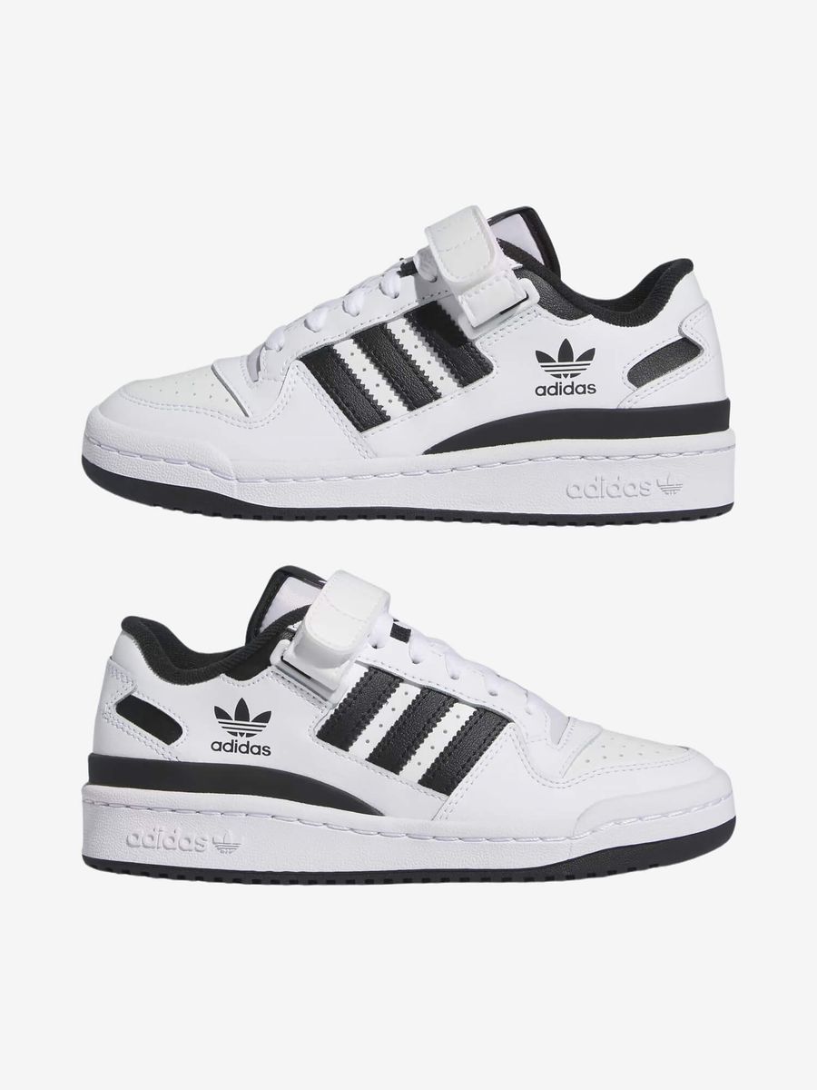ADIDAS ORIGINALS — Forum Low Cloud White/Core Black