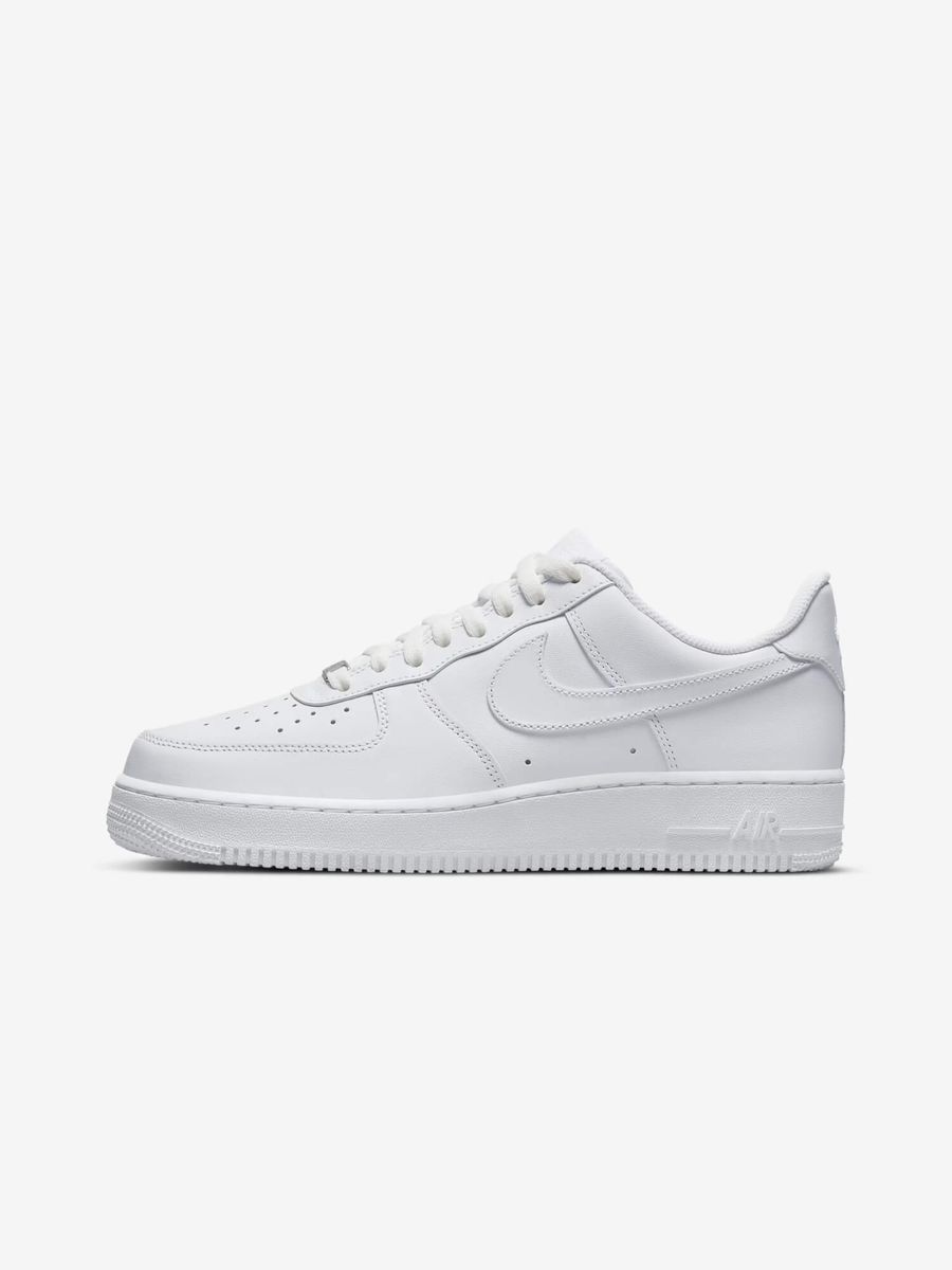 NIKE — Кроссовки Air Force 1 '07 Low White/White