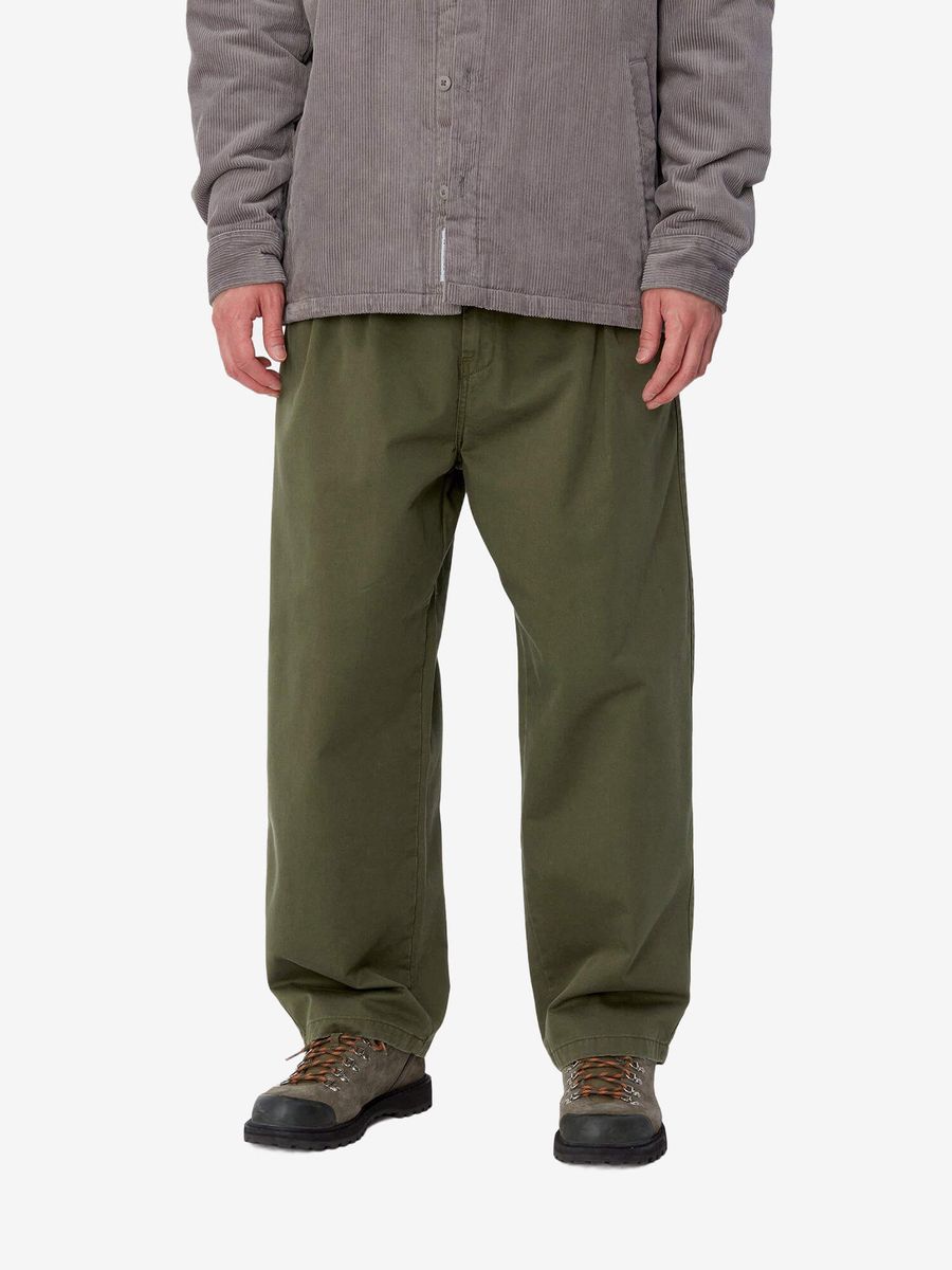 CARHARTT WIP — Штаны Merrick Pant Office Green (Stone Wash)