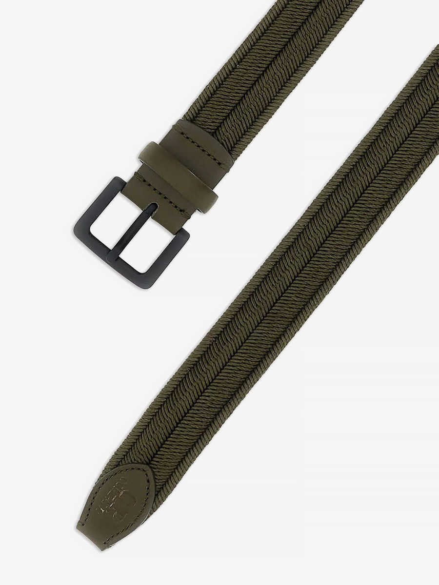 C.P. COMPANY — Ремень Braided Cotton Mixed Belt Ivy Green