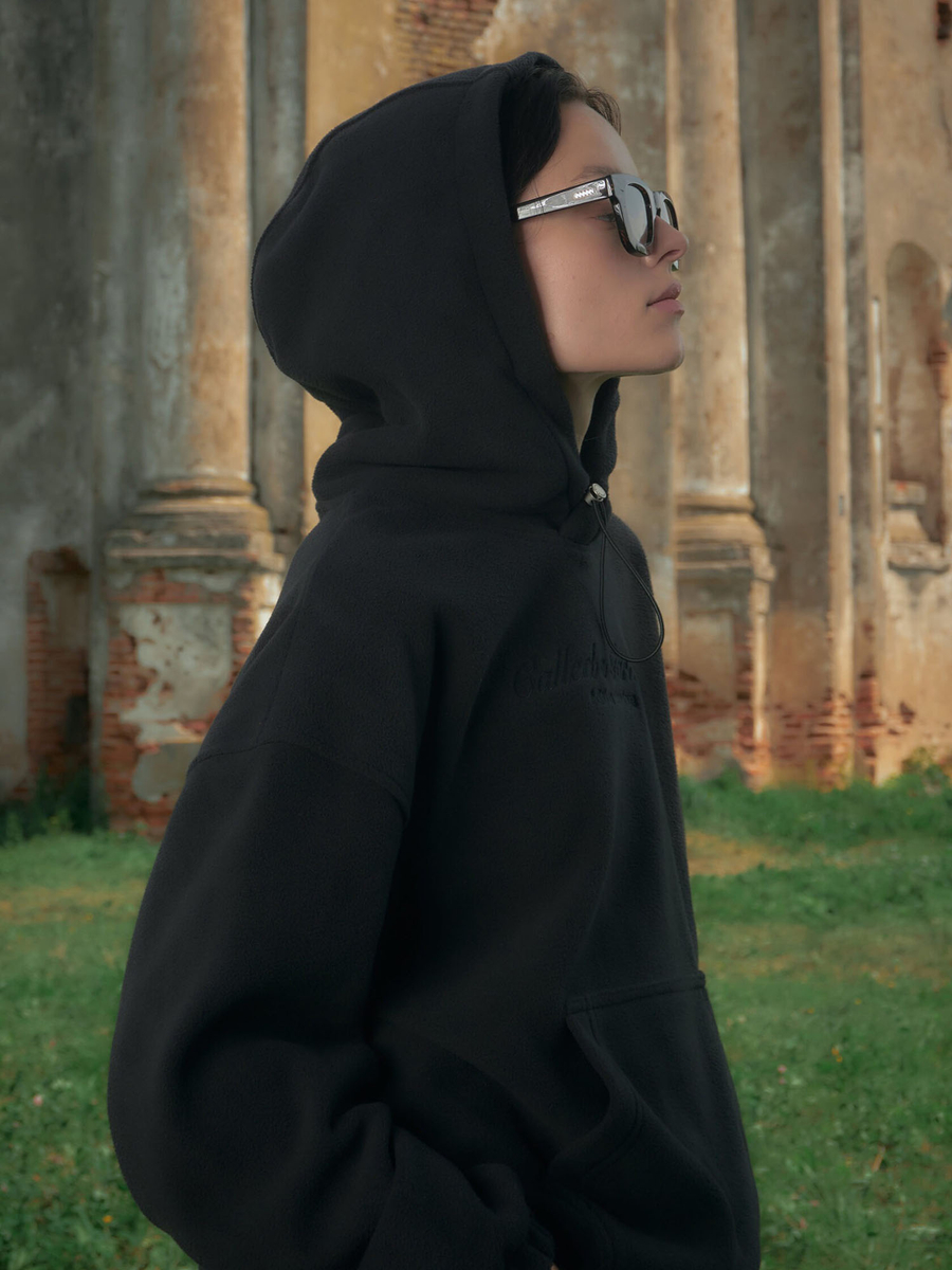 CALLED A GARMENT — Худи Classic CG Hoodie Черный