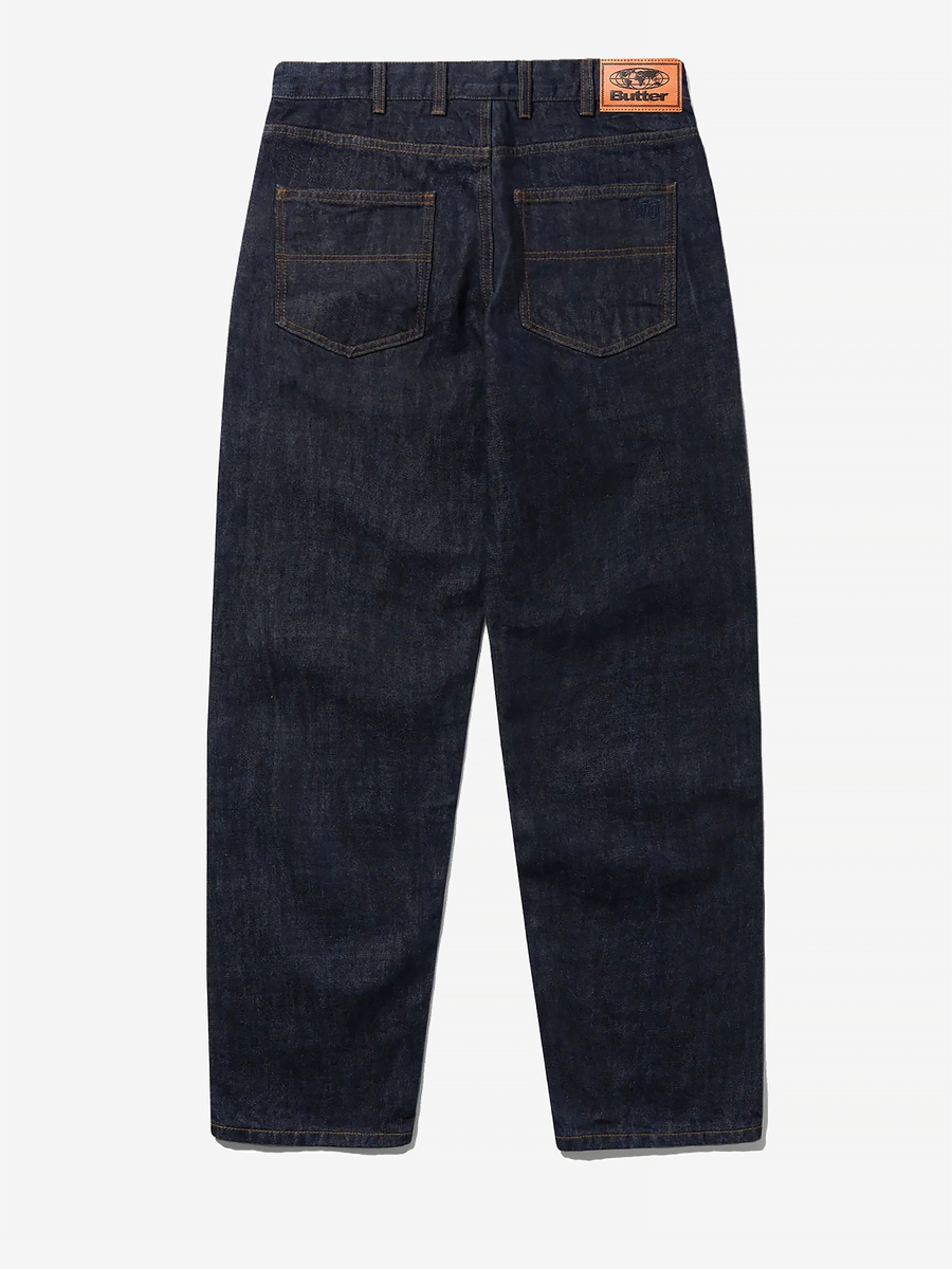 BUTTER GOODS — Джинсы Straight Leg Denim Jeans Selvedge Blue