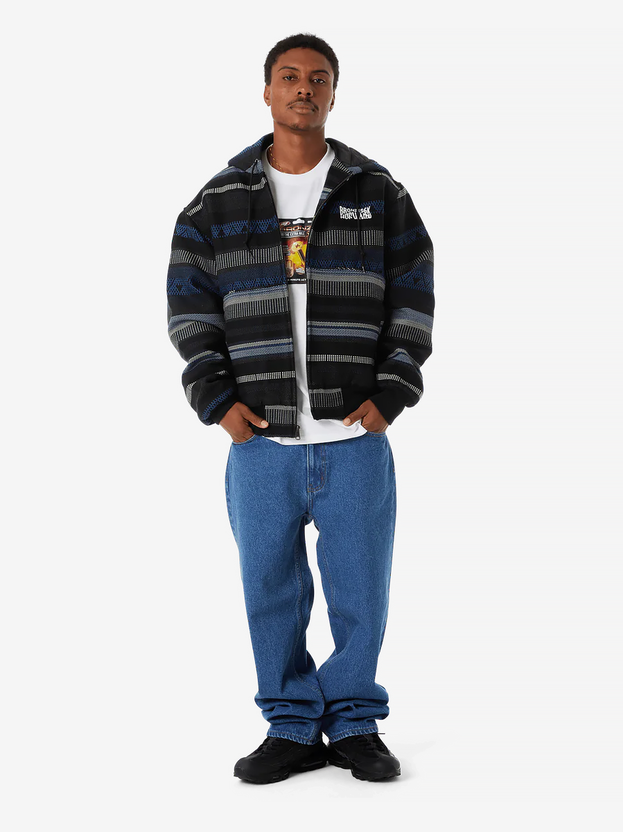 HUF — Куртка HUF x Bronze56K Baja Work Jacket Black Multi