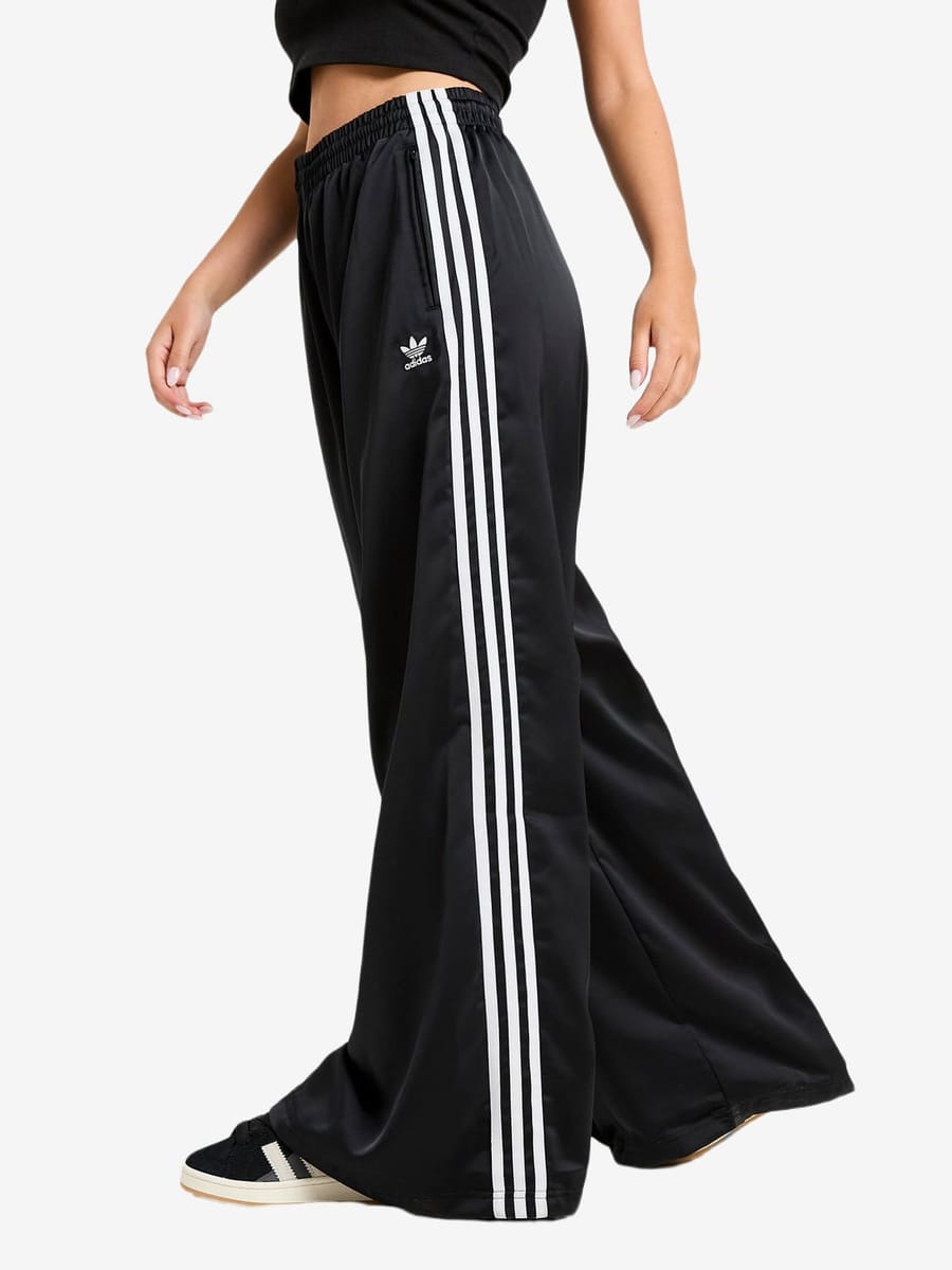 ADIDAS ORIGINALS — Штаны W Adicolor Wide-Leg Black