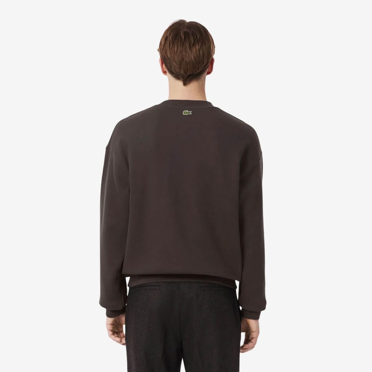 LACOSTE — Свитшот Herritage Herren Sweat Dark Brown