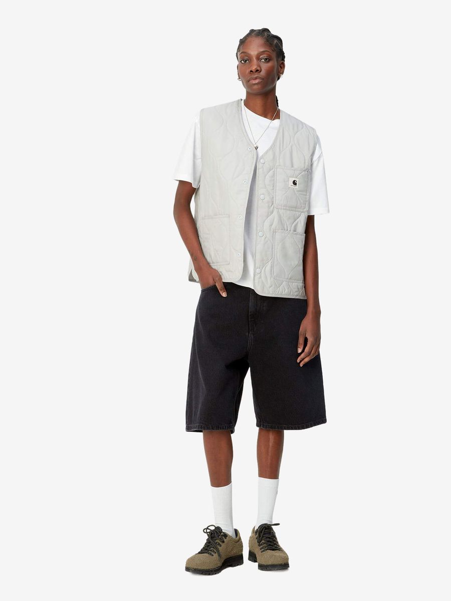 CARHARTT WIP — Шорты W' Brandon Black (Stone Washed)
