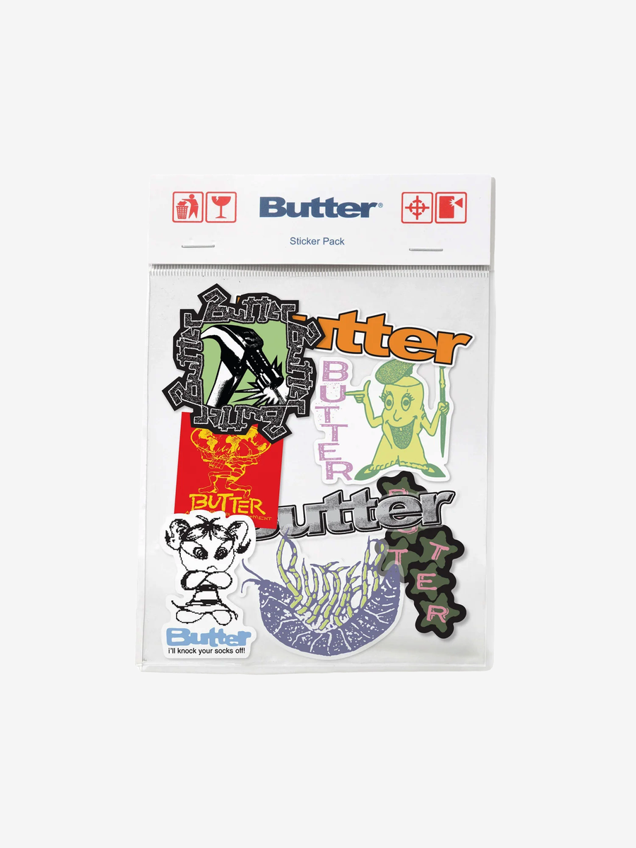 BUTTER GOODS — Стикерпак Q226 Sticker Pack Multicolor