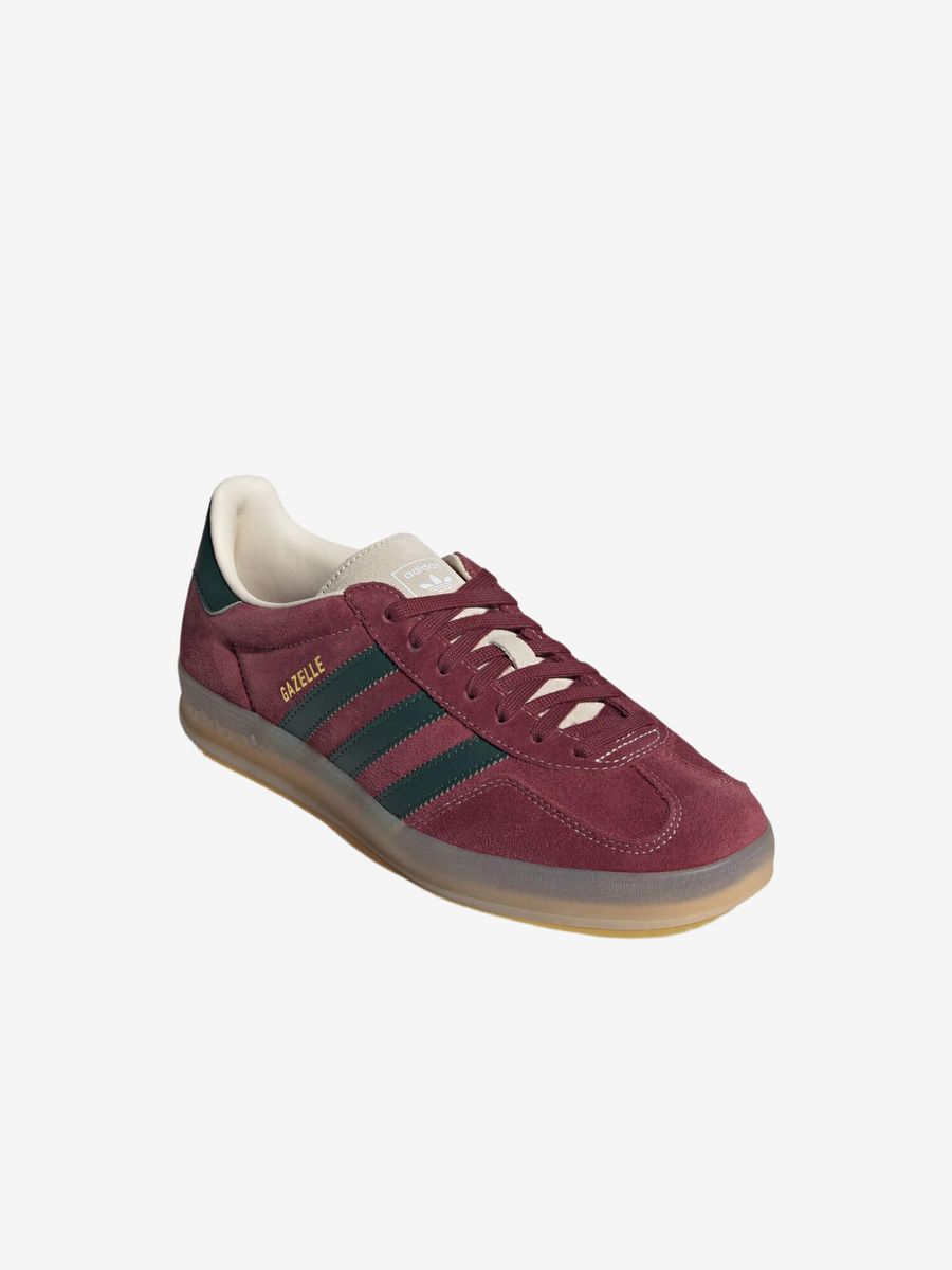ADIDAS ORIGINALS — Gazelle Indoor Shadow Red/Green/White