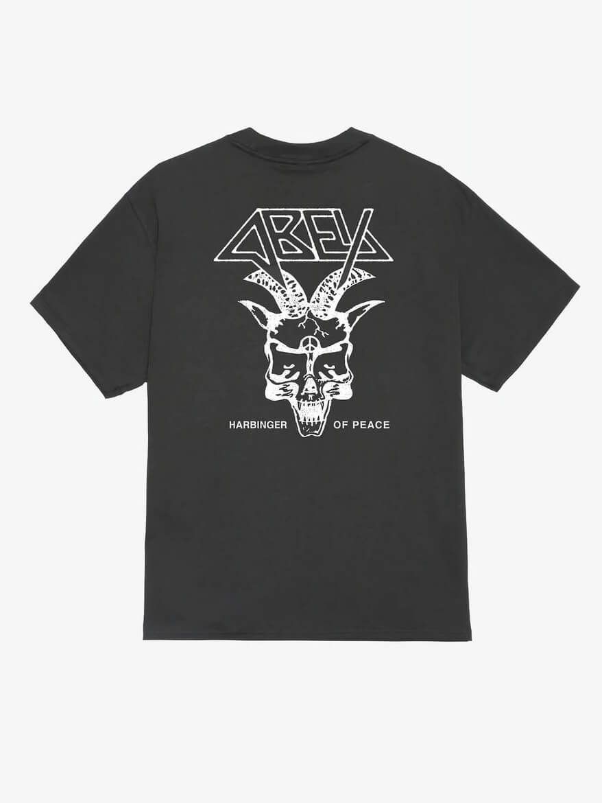 OBEY — Футболка Harbinger Of Peace Vintage Black