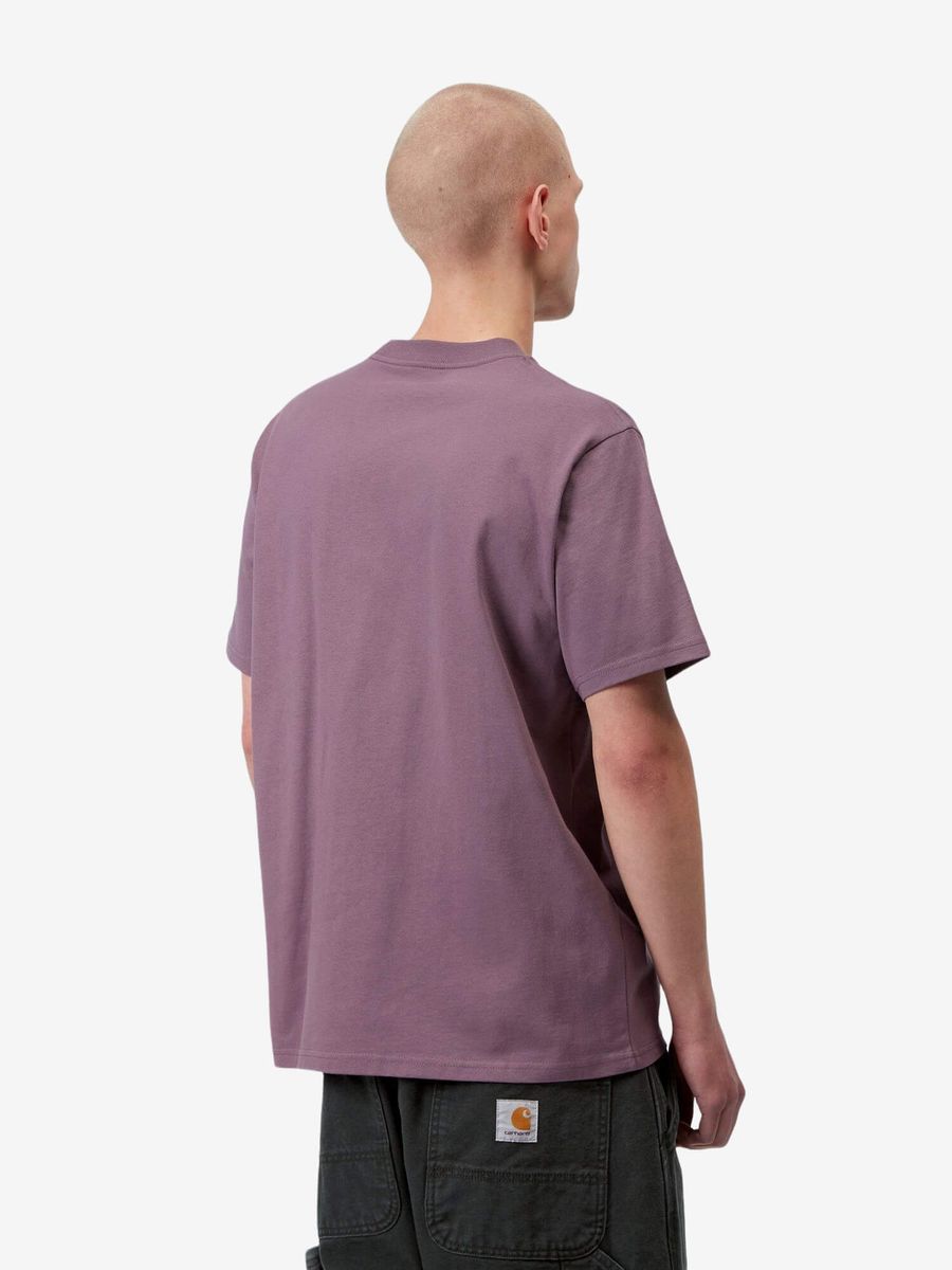 CARHARTT WIP — Футболка University Script Phlox/White