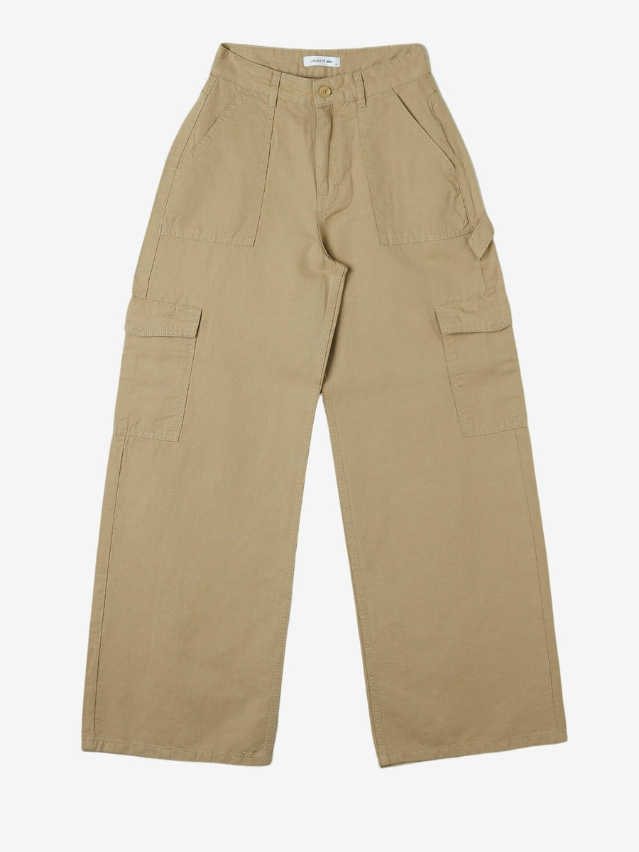 LACOSTE — Штаны W' Cargo Beige