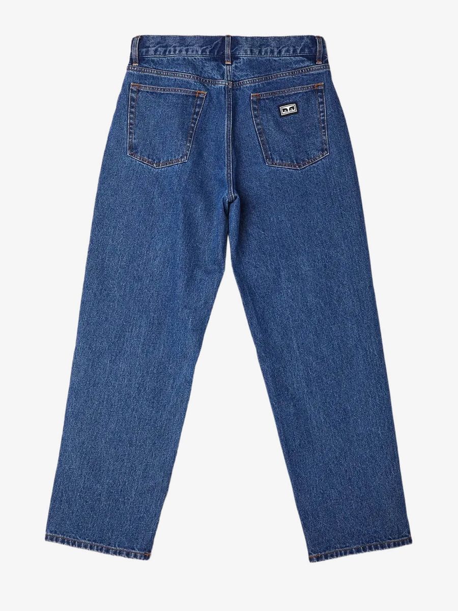 OBEY — Джинсы Hardwork Stonewash Indigo