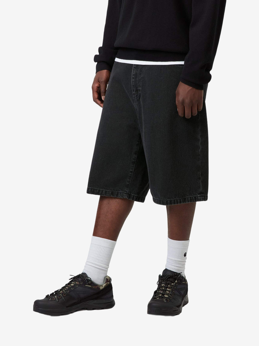 CARHARTT WIP — Шорты Landon Black (Stone Wash)