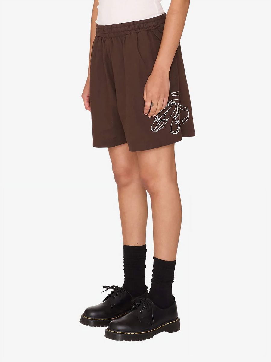 OBEY — Шорты W Slippers Short Coffee