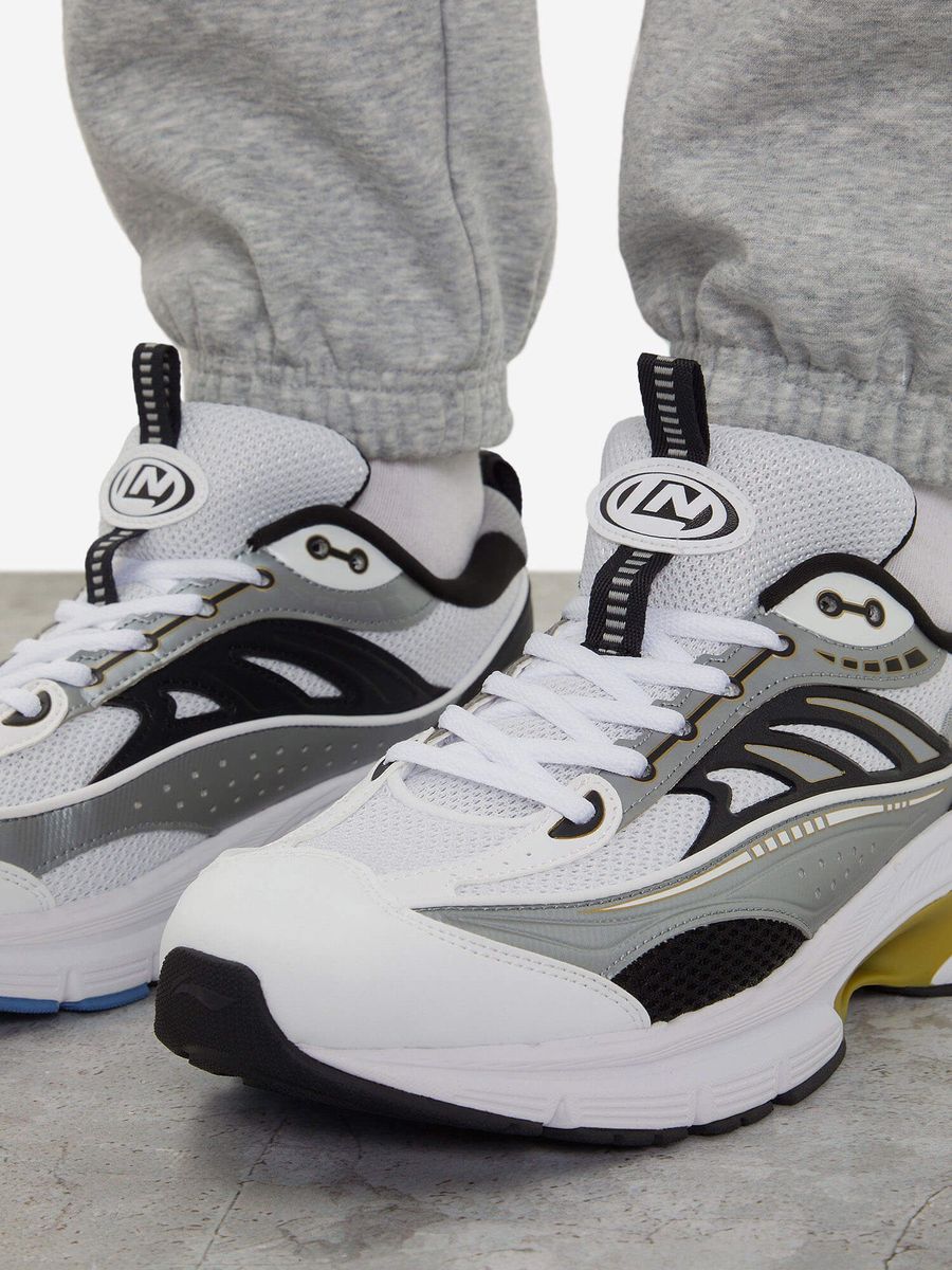 LI-NING — Обувь AGCT235-2F Starlit Lite Белый/Серый/Зеленый