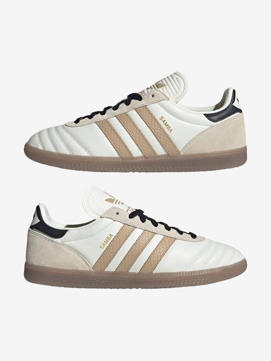 ADIDAS ORIGINALS — Кроссовки Samba JP Off White/Magic Beige/Core Black