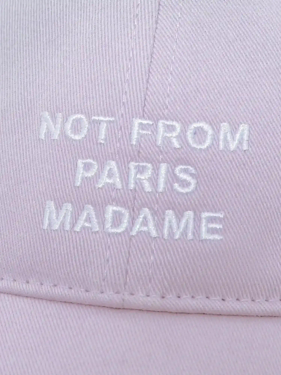 DRÔLE DE MONSIEUR — Кепка Casquette Slogan Lavander