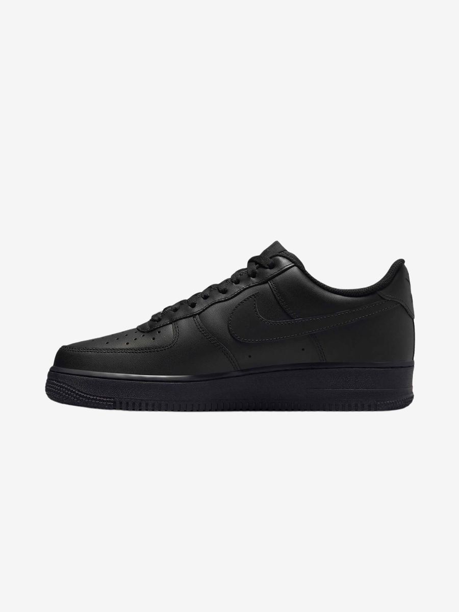 NIKE — Кроссовки Air Force 1 '07 Low Black/Black