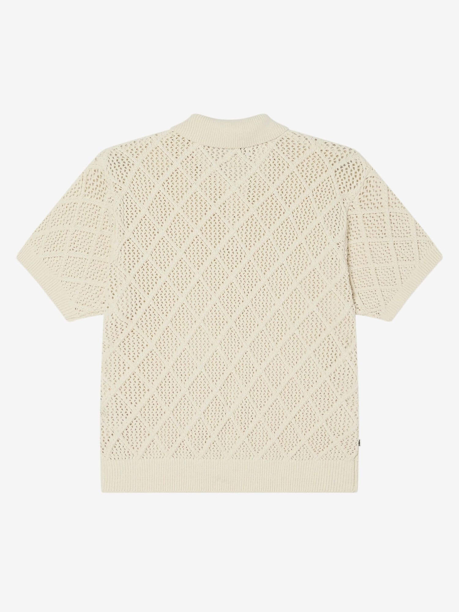 OBEY — Поло вязаное Eryk Polo Sweater Birch