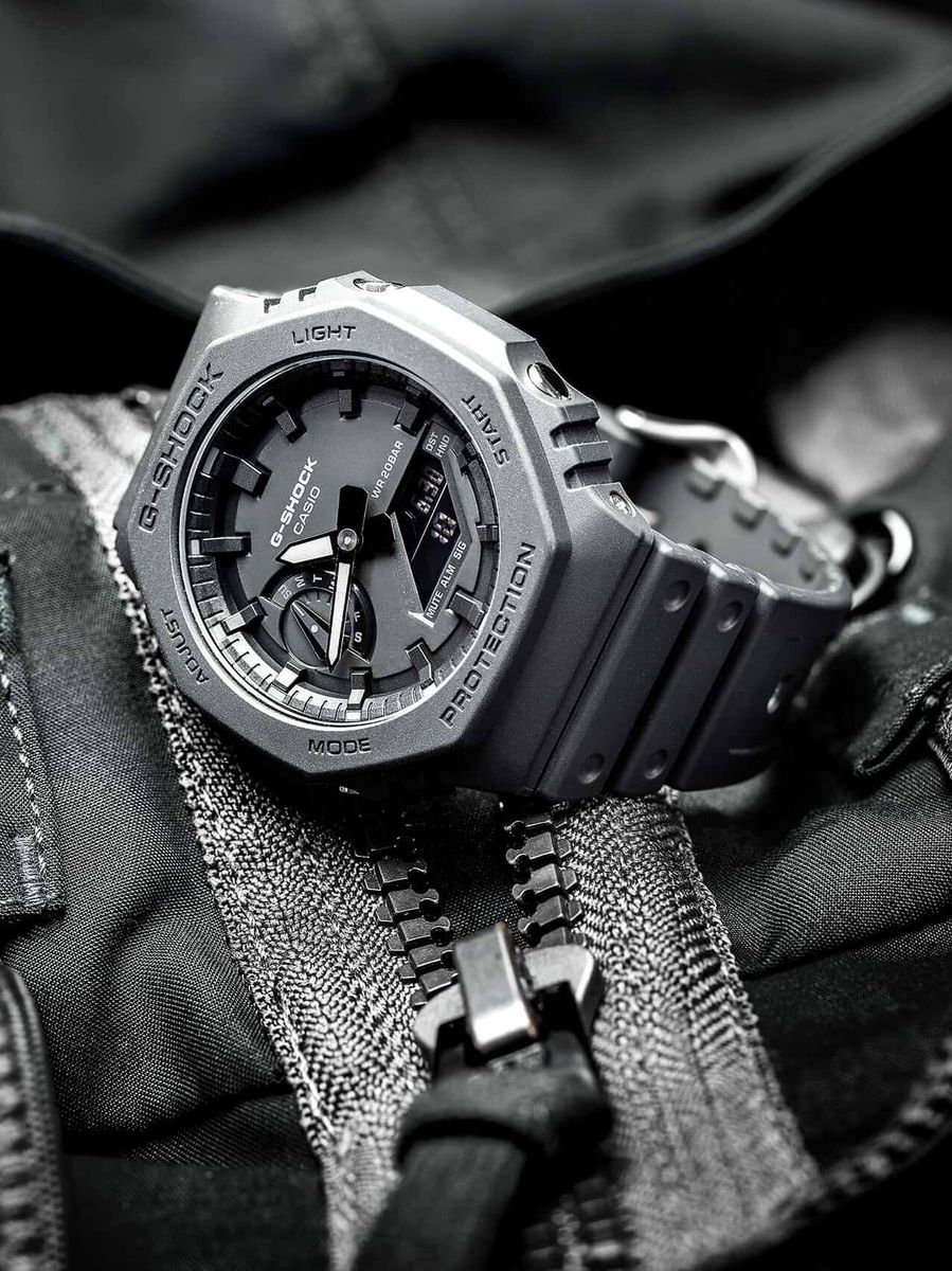 CASIO — Часы G-SHOCK GA-2110ET-8A Matte Grey