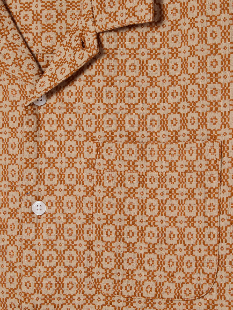 OBEY — Рубашка Adrian Woven Abbey Stone Multi