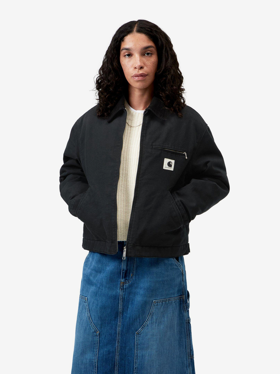 CARHARTT WIP — Куртка W' OG Detroit Black//Black (Stone Canvas)
