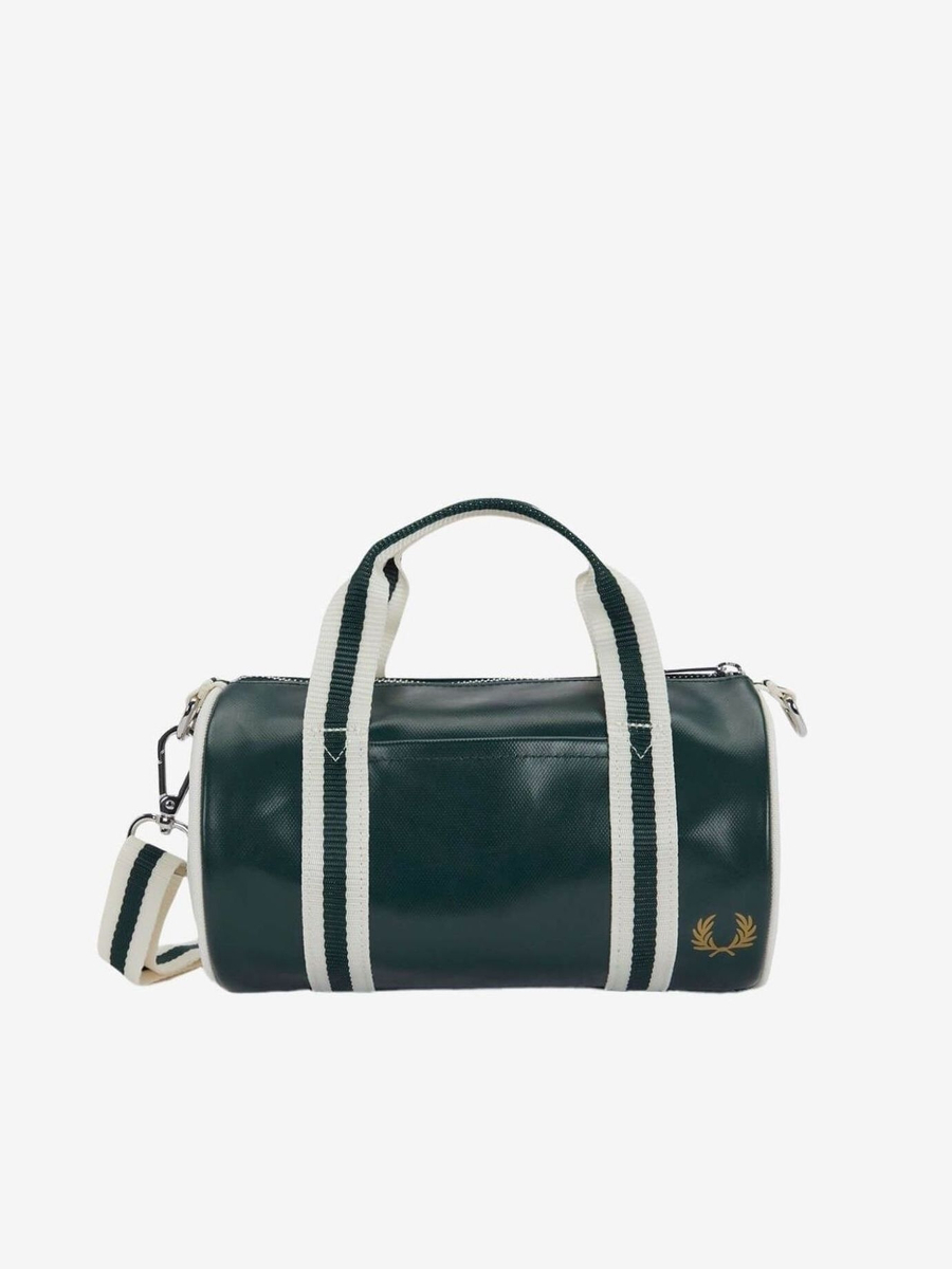 FRED PERRY — Сумка Classic Mini Barrel Bag Grassroots/Ecru