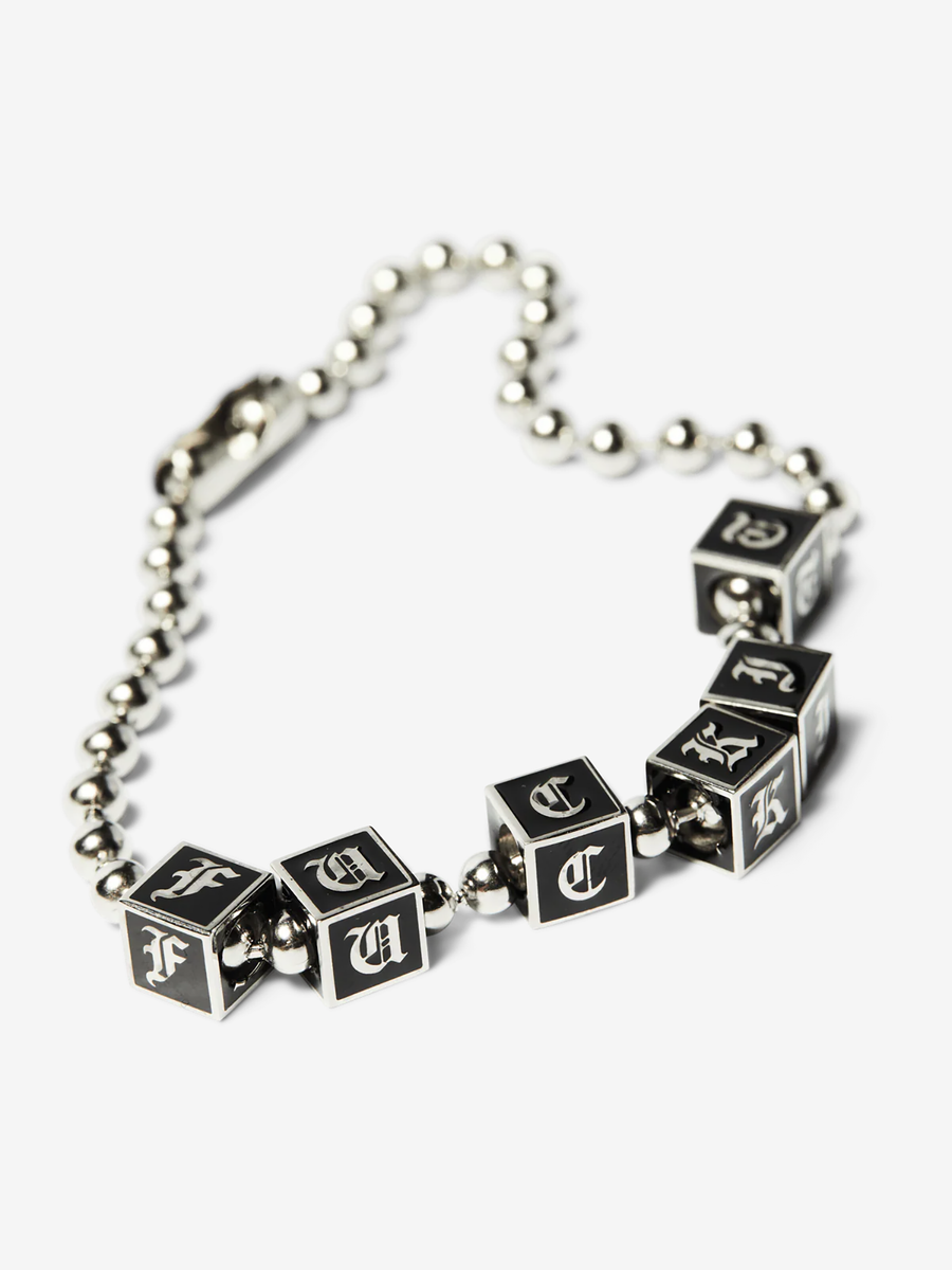 HUF — Браслет Blocks Bracelet Silver