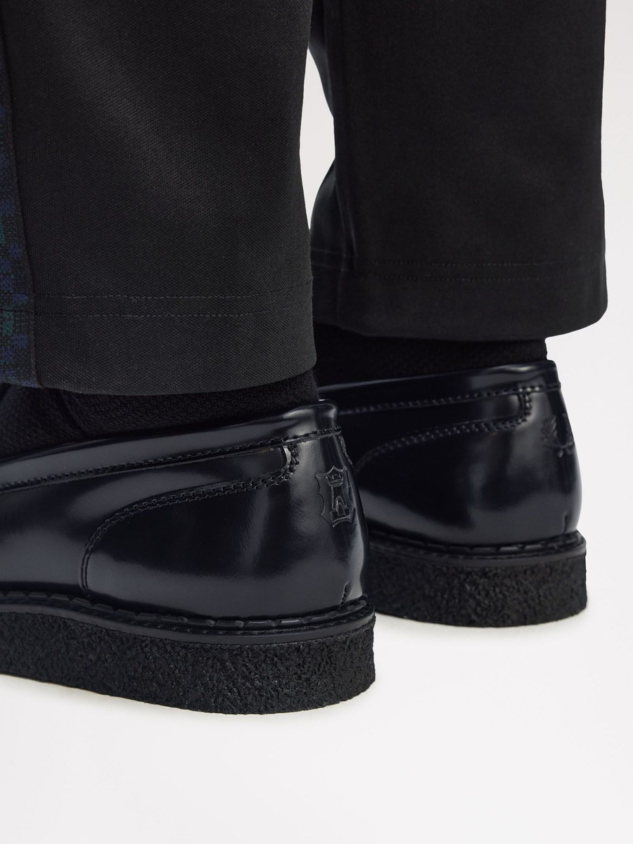 FRED PERRY — Туфли George Cox Leather Penny Loafer Black