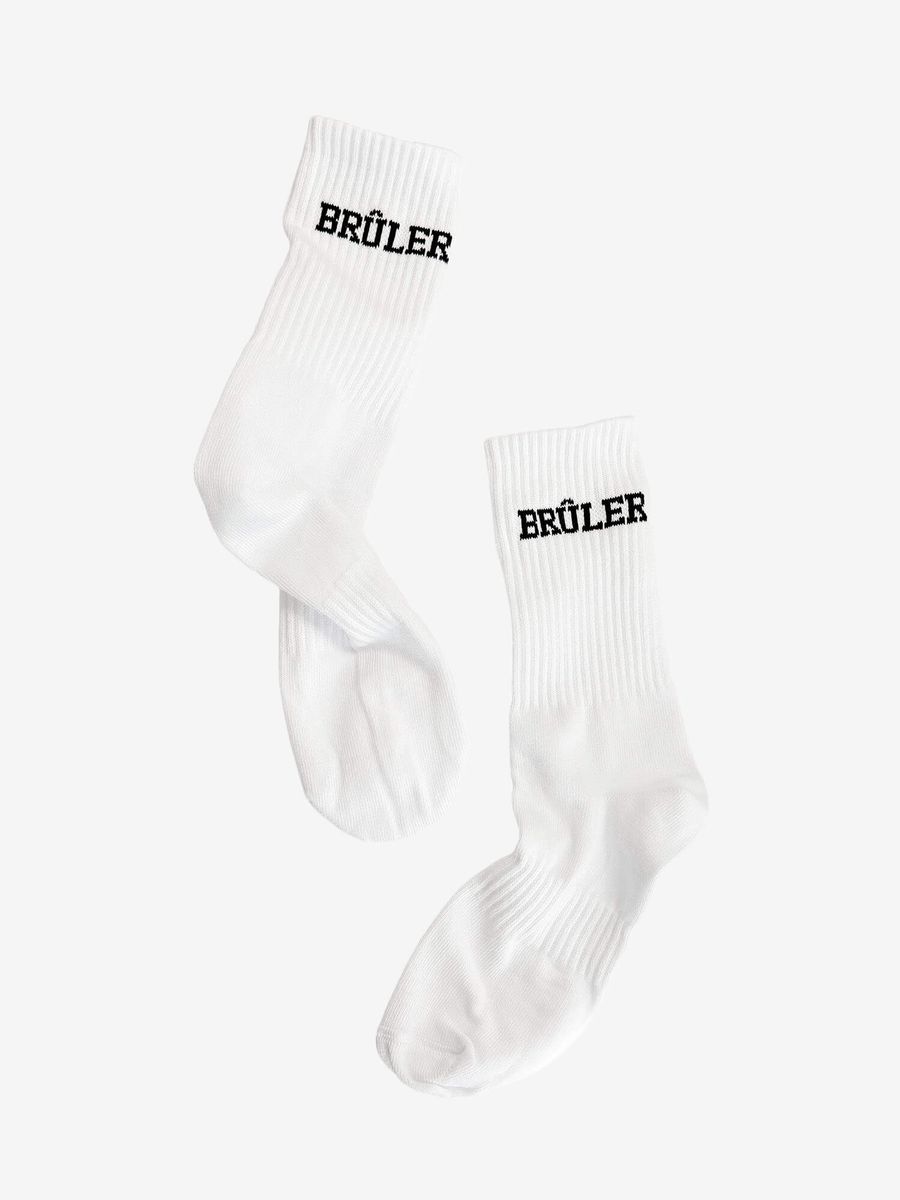 BRÛLER D’AMOUR — Носки Long White